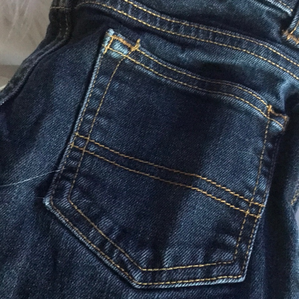 B’gosh blue jeans. Dark rinse. Light distressed. - Picture 3 of 4